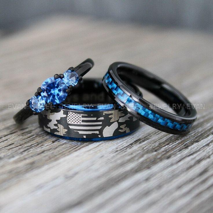 107ddabe1b8481626b8703185b635cab Camo Rings, Camo Wedding Rings, Camo Wedding Bands, Army Rings, Military Rings, Army Jewelry, Camo Jewelry, Camouflage Wedding Bands - Image 1