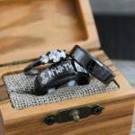 Mjolnir Rings, Vikings Rings, Viking Runes Rings, Norsemen Rings, Nordic Runes Rings, Black Tungsten Bands, Black Wedding Rings, Black Wedding Bands