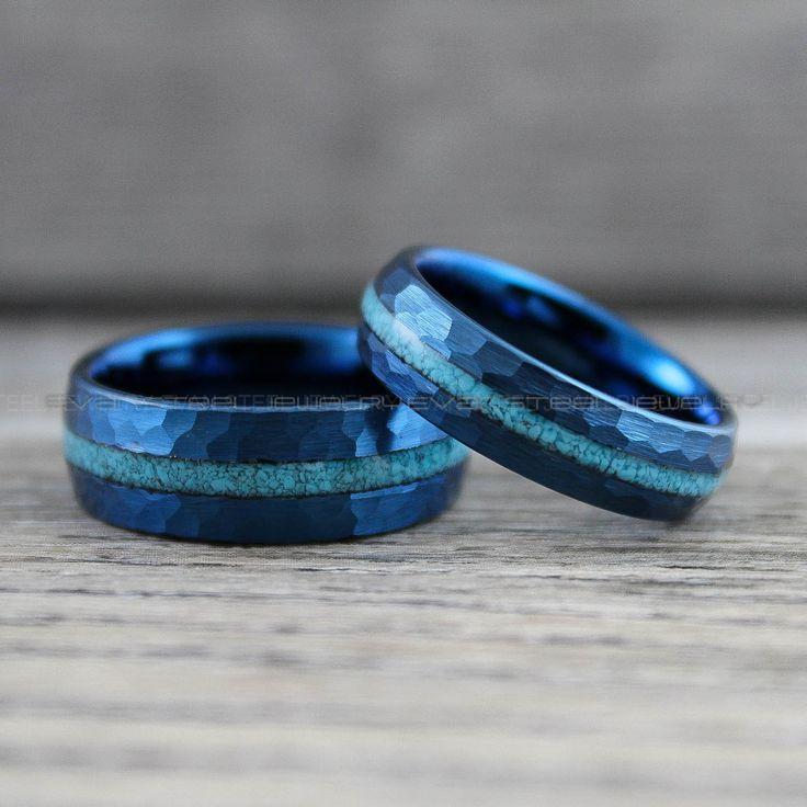 2d89c883658cef5232d1e4e7b1607e2d Turquoise Rings, Turquoise Wedding Rings, Turquoise Wedding Bands, Turquoise Jewelry - Image 1