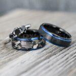 Camo Rings, Camo Wedding Rings, Camo Wedding Bands, Army Rings, Military Rings, Army Jewelry, Camo Jewelry, Camouflage Wedding Bands