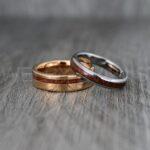 Couple Rings, Couple Wood Rings, Wood Wedding Bands, Wood Wedding Ring, Couple Jewelry, Matching Rings, His and Her Rings, Wood Rings