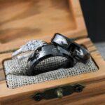 Fishing Rings, Fly Fishing Rings, Couple Rings, Fly Fishing Wedding Bands, Fishing Wedding Rings, Couple Wedding Rings, Groom Wedding Bands