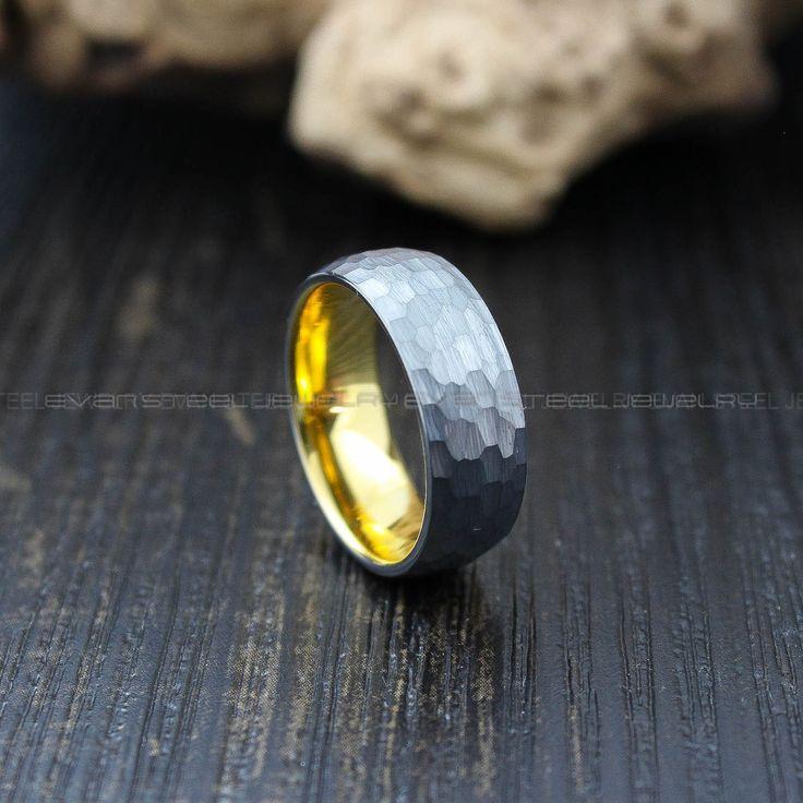 55dbe1546e8b0b7aab7bb4cce91588c7 Hammered Ring, Hammered Wedding Ring, Silver Wedding Ring, Silver Wedding Band, Gold Wedding Band, Gold Wedding Ring - Image 1
