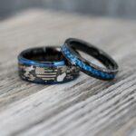 Camo Rings, Camo Wedding Rings, Camo Wedding Bands, Army Rings, Military Rings, Army Jewelry, Camo Jewelry, Camouflage Wedding Bands - Image 7
