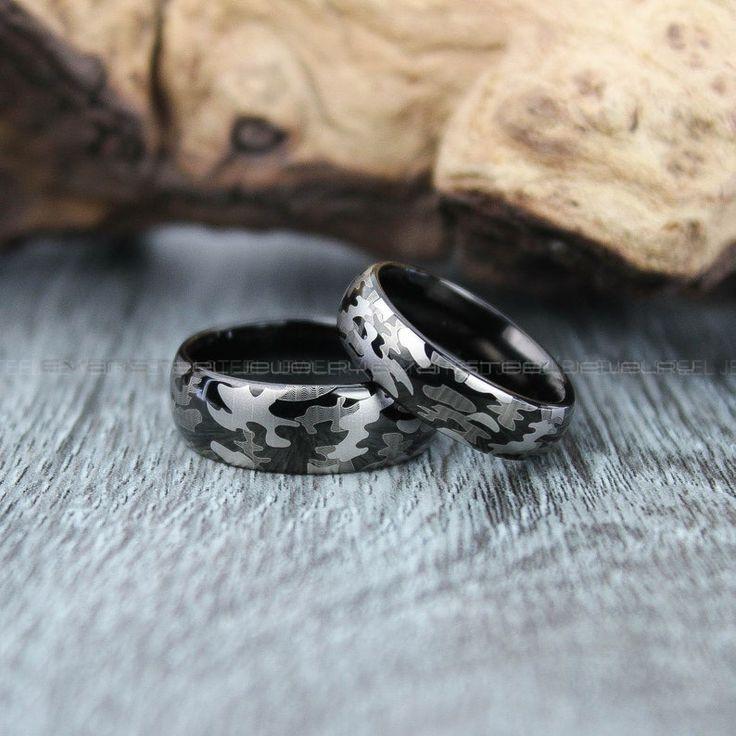 685b1ddac84038093151abe28626549b Camo Rings, Camo Wedding Rings, Camo Wedding Bands, Army Rings, Military Rings, Army Jewelry, Camo Jewelry, Camouflage Wedding Bands - Image 1