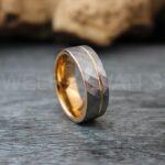 Mens Wedding Ring, Hammered Ring, Hammered Wedding Ring, Silver Wedding Ring, Silver Wedding Band, Rose Gold Wedding Band, Gold Wedding Ring