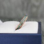 Antler Wedding Rings, Rose Gold Wedding Bands, Rose Gold Wedding Rings, Deer Antler Rings, Hunting Jewelry, Deer Antler Wedding Bands - Image 5
