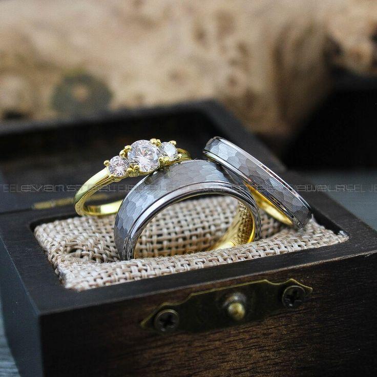 78d07e9d8433c6a9d88a0ee63242d890 Hammered Rings, Hammered Wedding Rings, Silver Wedding Rings, Silver Wedding Bands, Couple Rings, Gold Wedding Bands, Gold Wedding Rings - Image 1