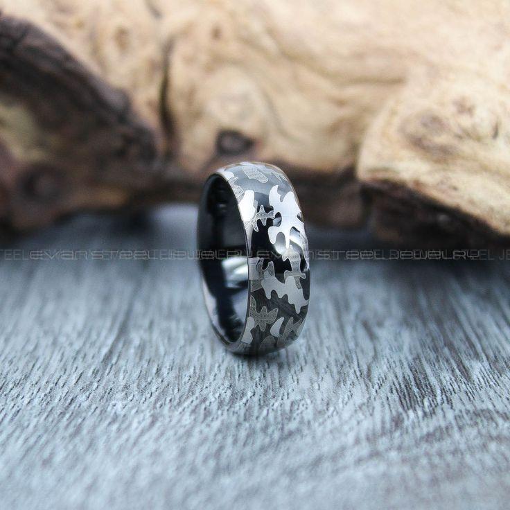 857ac1172413ff5cf0492eb97e817295 Camo Ring, Camo Wedding Ring, Camo Wedding Band, Army Ring, Military Ring, Army Jewelry, Camo Jewelry, Camouflage Wedding Band - Image 1
