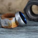 Damascus Steel Ring, Damascus Steel Wedding Ring, Damascus Steel Wedding Band