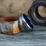 Damascus Steel Ring, Damascus Steel Wedding Ring, Damascus Steel Wedding Band