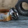 Camo Ring, Camo Wedding Ring, Camo Wedding Band, Army Ring, Military Ring, Army Jewelry, Camo Jewelry, Camouflage Wedding Band