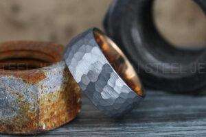 Hammered Ring, Hammered Wedding Ring, Silver Wedding Band, Silver Wedding Ring