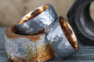 Hammered Rings, Hammered Wedding Rings, Silver Wedding Bands, Silver Wedding Rings