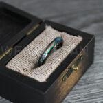Abalone Shell Ring, Abalone Shell Jewelry, Abalone Shell Wedding Band