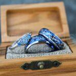 Anchor Rings, Nautical Scandinavian Jewelry, Nautical Ring Couple Rings, Couple Jewelry, Vikings Ring, Anchor Wedding Ring, Nautical Jewelry