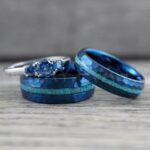 Turquoise Rings, Turquoise Wedding Rings, Turquoise Wedding Bands, Turquoise Jewelry