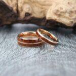 Couple Rings, Couple Wood Rings, Wood Wedding Bands, Wood Wedding Ring, Couple Jewelry, Matching Rings, His and Her Rings, Wood Rings
