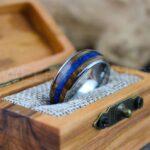 Orion Nebula Ring, Galaxy Ring, Opal Ring, Silver Opal Ring, Silver Tungsten Ring, Opal Wedding Ring, Opal Wedding Ring, Silver Wedding Band