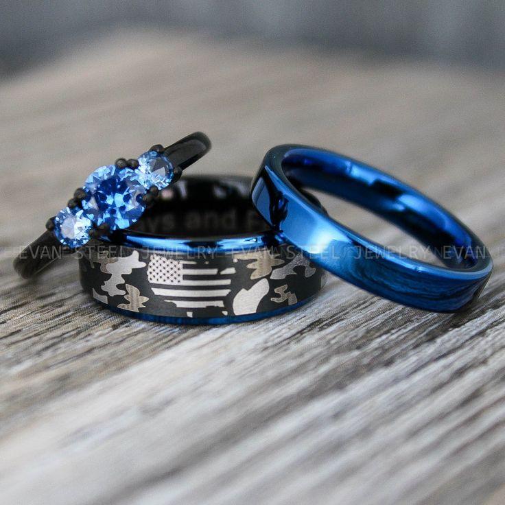 c5dda13e0d39bade08641669d6793ae2 Camo Rings, Camo Wedding Rings, Camo Wedding Bands, Army Rings, Military Rings, Army Jewelry, Camo Jewelry, Camouflage Wedding Bands - Image 1