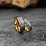 Hammered Ring, Hammered Wedding Ring, Silver Wedding Ring, Silver Wedding Band, Gold Wedding Band, Gold Wedding Ring - Image 5