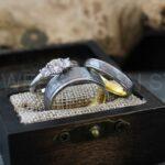 Hammered Rings, Hammered Wedding Rings, Silver Wedding Rings, Silver Wedding Bands, Couple Rings, Gold Wedding Bands, Gold Wedding Rings