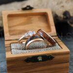 Couple Rings, Couple Wood Rings, Wood Wedding Bands, Wood Wedding Ring, Couple Jewelry, Matching Rings, His and Her Rings, Wood Rings