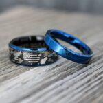 Camo Rings, Camo Wedding Rings, Camo Wedding Bands, Army Rings, Military Rings, Army Jewelry, Camo Jewelry, Camouflage Wedding Bands - Image 6