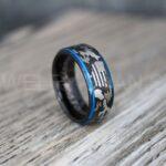 Camo Rings, Camo Wedding Rings, Camo Wedding Bands, Army Rings, Military Rings, Army Jewelry, Camo Jewelry, Camouflage Wedding Bands - Image 4