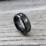 Fishing Rings, Fly Fishing Rings, Couple Rings, Fly Fishing Wedding Bands, Fishing Wedding Rings, Couple Wedding Rings, Groom Wedding Bands - Image 6