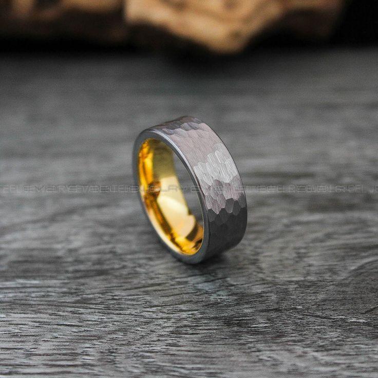 fbe73da9f5cbccecce1c26e36ddd88ce Hammered Ring, Hammered Wedding Ring, Silver Wedding Ring, Silver Wedding Band, Gold Wedding Band, Gold Wedding Ring - Image 1