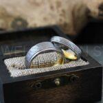Hammered Ring, Hammered Wedding Ring, Silver Wedding Ring, Silver Wedding Band, Gold Wedding Band - Image 4