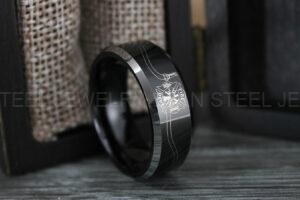 Fire Department Ring, Fireman Wedding Band, Firefighter Ring, Firefighter Jewelry, Fireman Jewelry