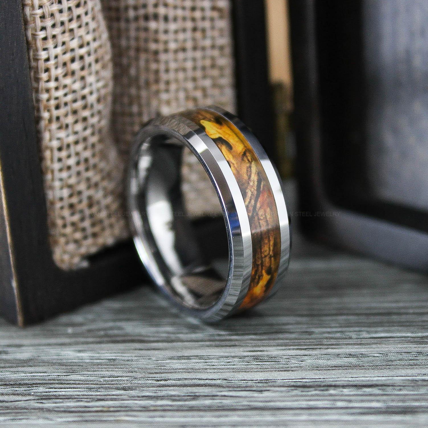 IMG_0744 Camo Ring, Camo Wedding Ring, Camo Wedding Band, Army Ring, Military Ring, Army Jewelry, Camo Jewelry, Camouflage Wedding Band - Image 1