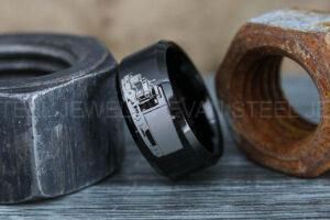 Truck Driver Ring, Trucker Ring, Tractor Trailer Ring, Trucker Life Ring, Trucker Jewelry, Truck Driver Wedding Band
