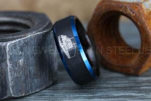 Truck Driver Ring, Trucker Ring, Tractor Trailer Ring, Trucker Life Ring, Trucker Jewelry, Truck Driver Wedding Band