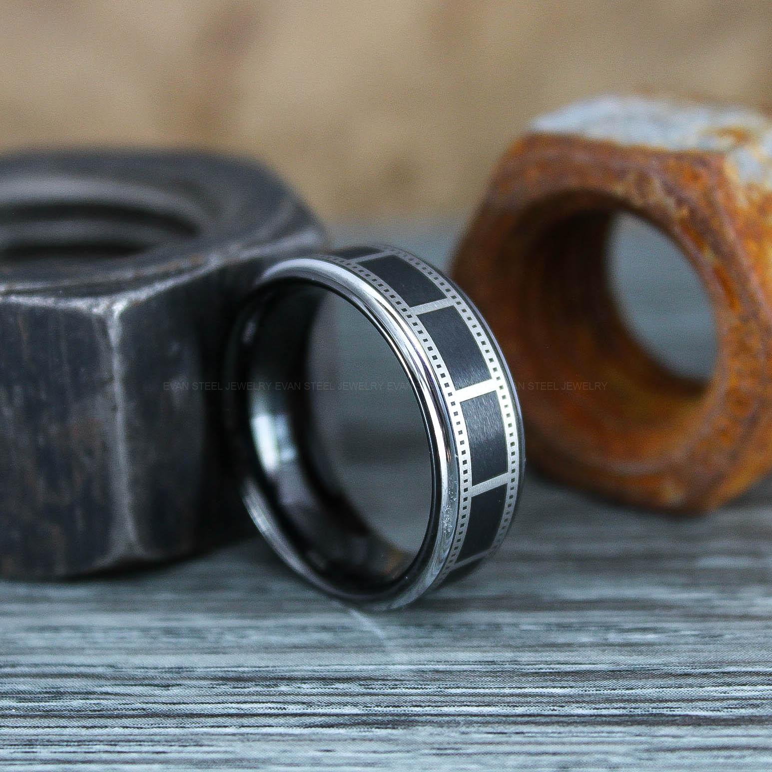 IMG_0790 Filmstrip Ring, Photography Ring, Camera Ring, Lens Ring, Camera Lens Ring - Image 1