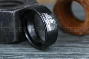 Truck Driver Ring, Trucker Ring, Tractor Trailer Ring, Trucker Life Ring, Trucker Jewelry, Truck Driver Wedding Band
