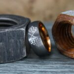Racing Ring, Checkered Flag Ring, Auto Racing Ring, Checkered Racing Wedding Ring, Auto Racing Jewelry