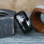 Truck Driver Ring, Trucker Ring, Tractor Trailer Ring, Trucker Life Ring, Trucker Jewelry, Truck Driver Wedding Band