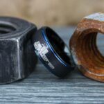 Truck Driver Ring, Trucker Ring, Tractor Trailer Ring, Trucker Life Ring, Trucker Jewelry, Truck Driver Wedding Band
