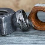 Damascus Steel Ring, Damascus Steel Wedding Ring, Damascus Steel Wedding Band
