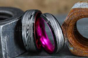 Damascus Steel Rings, Damascus Steel Wedding Rings, Damascus Steel Wedding Bands
