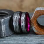 Damascus Steel Rings, Damascus Steel Wedding Rings, Damascus Steel Wedding Bands - Image 7