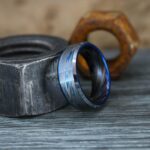 Damascus Steel Ring, Damascus Steel Wedding Ring, Damascus Steel Wedding Band