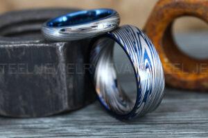 Damascus Steel Rings, Damascus Steel Wedding Rings, Damascus Steel Wedding Bands