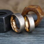 Damascus Steel Ring, Damascus Steel Wedding Ring, Damascus Steel Wedding Band