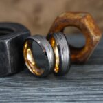 Damascus Steel Ring, Damascus Steel Wedding Ring, Damascus Steel Wedding Band