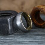 Damascus Steel Ring, Damascus Steel Wedding Ring, Damascus Steel Wedding Band