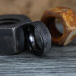 Damascus Steel Ring, Damascus Steel Wedding Ring, Damascus Steel Wedding Band